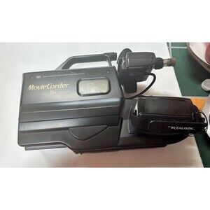 Radio Shack Model 125 MovieCorder VCR Recorder Collectors Item w/ Hard Case